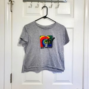 🎵 MTV Crop top NWOT Retro Design Tee
